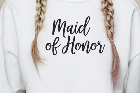 Bridal Party Names SVG PNG DXF EPS Cut File - Cricut & Silhouette Design SVG So Fontsy VIP Design Shop 