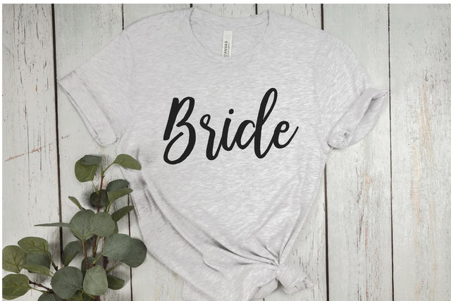 Bridal Party Names SVG PNG DXF EPS Cut File - Cricut & Silhouette Design SVG So Fontsy VIP Design Shop 
