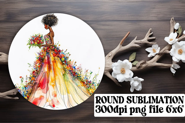 Bride and Groom Circle Keychain Duo Sublimation afrosvg 