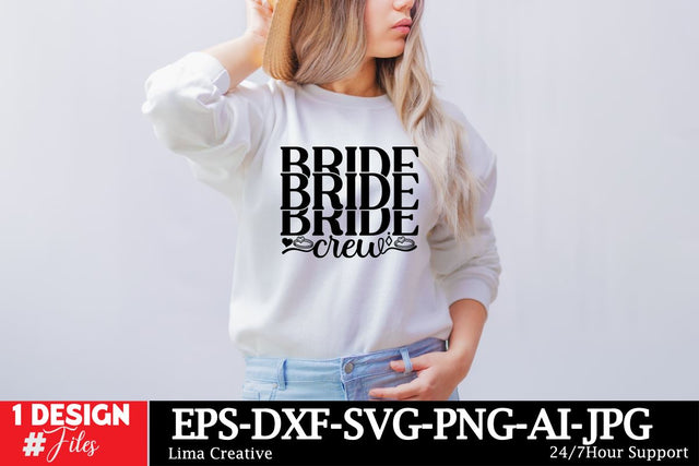 Bride Crew SVG Cut File SVG Insomnia Std 