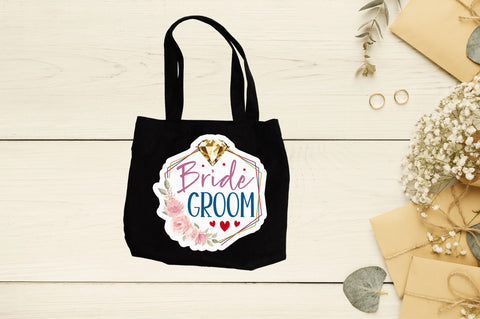 Bride groom Sticker Design Sublimation Regulrcrative 