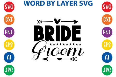 Bride Groom SVG DESIGN SVG Rafiqul20606 