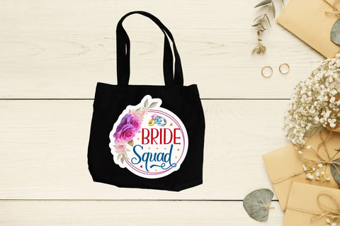 Bride squad Sticker Design Sublimation Regulrcrative 