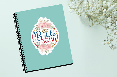 Bride squad Sticker Design Sublimation Regulrcrative 