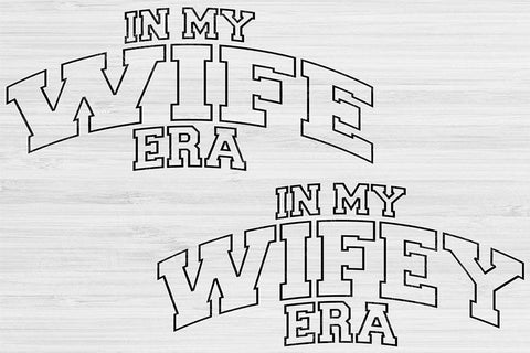 Bride Svg Dxf Png Cut Files, Engaged Svg, In My Era Svg Files For Cricut, Fiance Svg Silhouette Digital Designs, Wife Svg Shirt Sublimation SVG TiffsCraftyCreations 