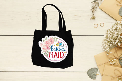 Brides maid Sticker Design Sublimation Regulrcrative 