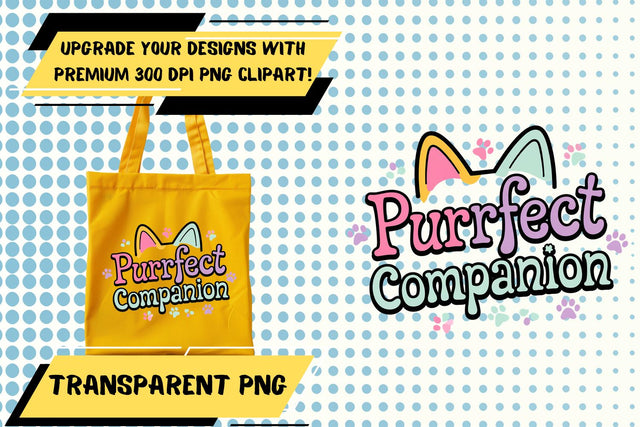 Bright and bold PNG artwork, for sublimation , Cat Quote Sublimation HoodArtCraft 