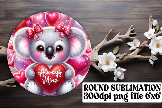 Bright circle designs for keychains, perfect for sublimation! , Valentines Sublimation afrosvg 