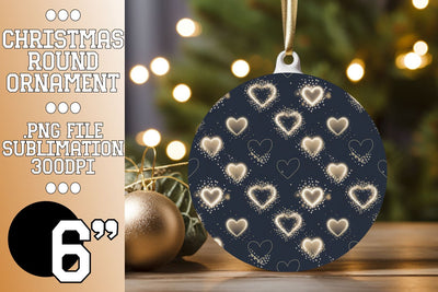 Bright circle designs for memorable keychains, inspire your creativity., Heart Sublimation HoodArtCraft 