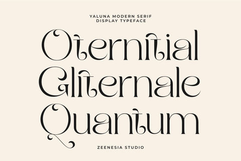 Bright Glitten Font Zeenesia Std 