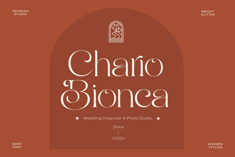 Bright Glitten Font Zeenesia Std 