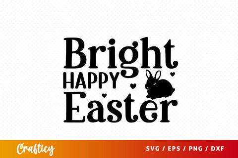 Bright happy easter SVG Design SVG Designangry 