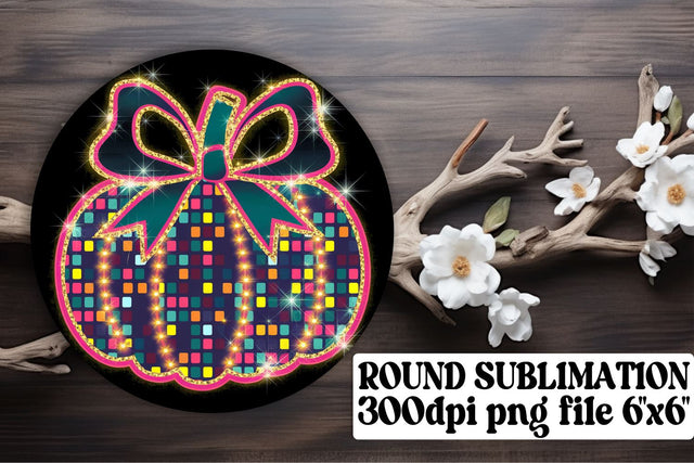 Bright keychain designs, ideal for unique circle PNGs! , Neon Fall Sublimation afrosvg 