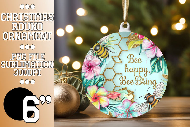 Bright round designs for delightful keychains, unleash your creativity., Bee Sublimation HoodArtCraft 