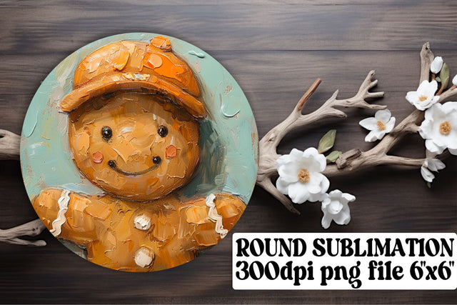 Bright round designs, perfect for sublimation keychain projects! , Christmas Sublimation afrosvg 