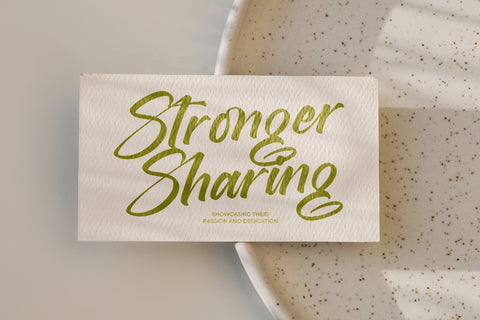 Brighten Shootters - Modern Script Font Font Letterena Studios 