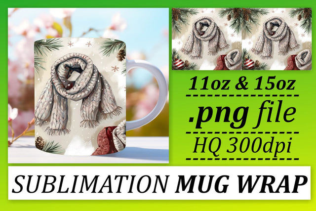 brighten up your morning routine! , Colorful mug wraps, Christmas Sublimation afrosvg 