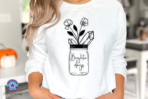 Brighter days, Wildflower, Celestial SVG SVG FiveStarCrafting 