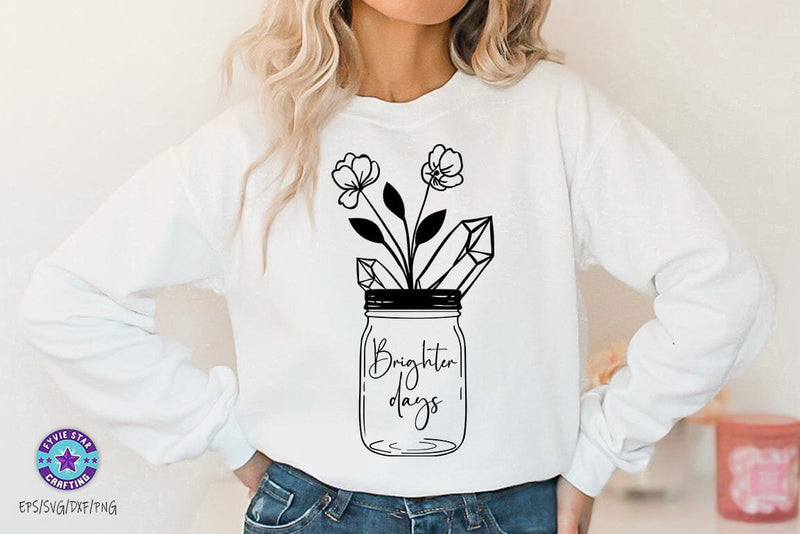 Brighter days, Wildflower, Celestial SVG SVG FiveStarCrafting 