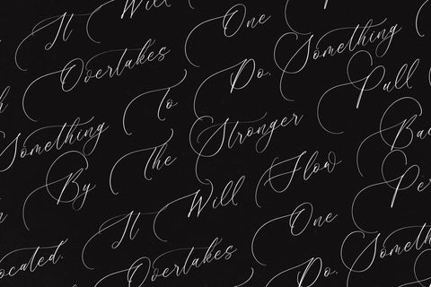 Brightera Himalaye - Beautiful Script Calligraphy Font Letterena Studios 