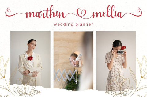 Brilliant Garden Font RomieStudio 