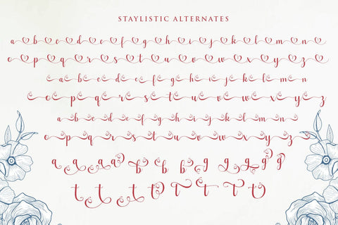 Brilliant Garden Font RomieStudio 