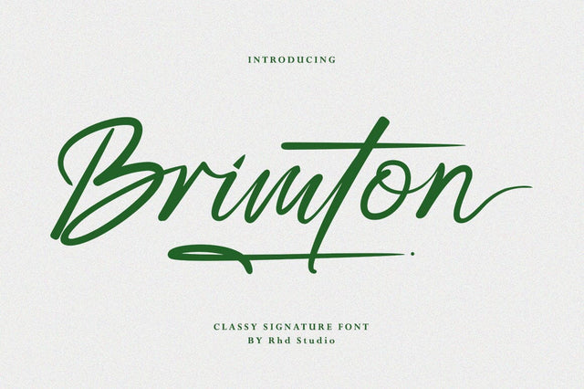 Brimton Font Studio Rhd Store 
