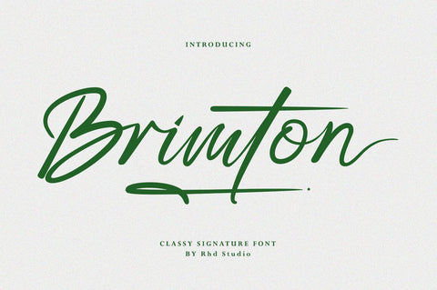 Brimton Font Studio Rhd Store 