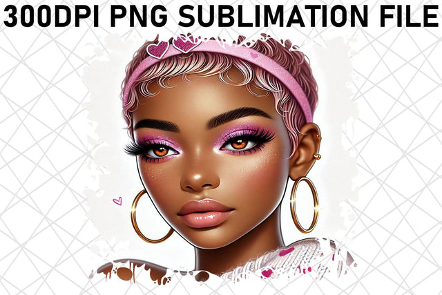 bring clarity to your work! , High-resolution PNG files, Love Girl Sublimation afrosvg 