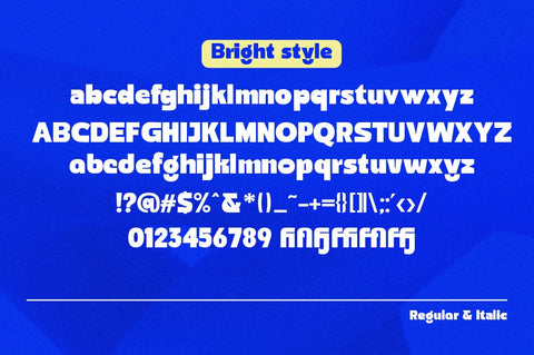 Bring Style Font gatype 