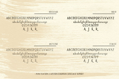 Brioche Rustic Serif Font Family Font Beck McCormick 