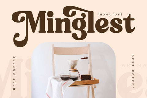 Bristle Radiant - Modern Retro Stylish Font Letterena Studios 