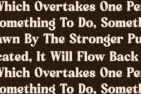 Bristle Radiant - Modern Retro Stylish Font Letterena Studios 