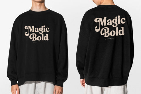 Bristle Radiant - Modern Retro Stylish Font Letterena Studios 