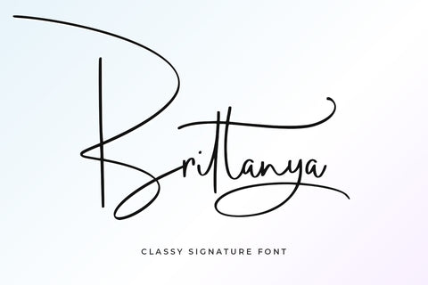 Brittanya Font Abo Daniel Studio 