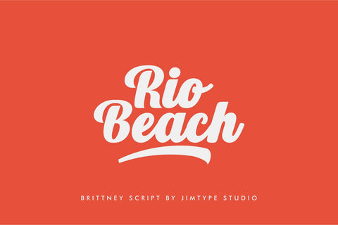 Brittney Script - Business Branding Font Font Jimtype Studio 