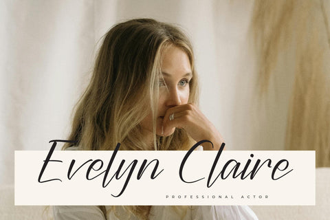 Brityna Hashim - Monoline Handwritten Font Font Letterena Studios 