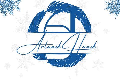 Brixton Split Monogram Font Font Dm Letter Studio 