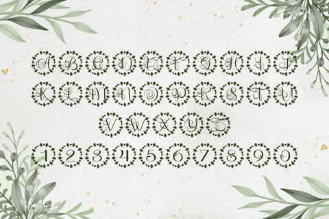 Brixtonor Monogram Font Font Dm Letter Studio 