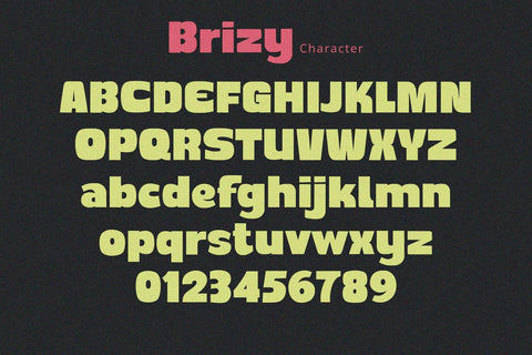 Brizy - Display Sans Font Alpaprana Studio 