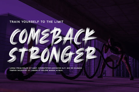 Broad Gauge - SVG Font Font Alpaprana Studio 