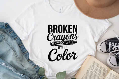 Broken Crayons Still Color SVG Angelina750 