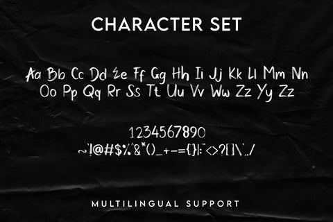 Broken Ink Font Dm Letter Studio 