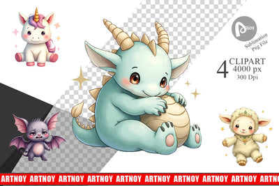 Broken Plushie Spirits Clipart Sublimation artnoy 