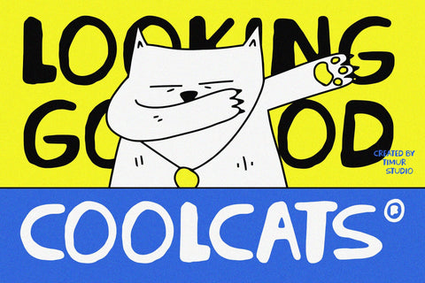 Broken Tempo - Quirky Ugly Display Font Font Timur type 