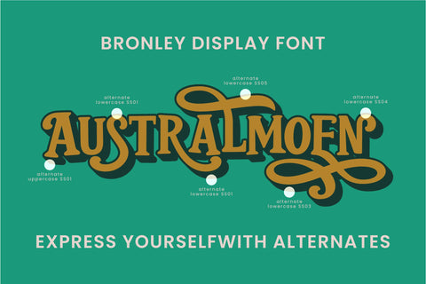 Bronley Font ahweproject 