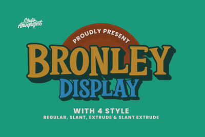 Bronley Font ahweproject 
