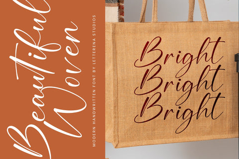 Bronzite Marble - Stylish Handwritten Font Font Letterena Studios 