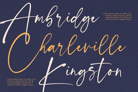 Brooklyn - Handwritten Font Font Alpaprana Studio 