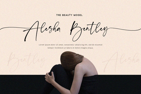 Brooklyn - Handwritten Font Font Alpaprana Studio 